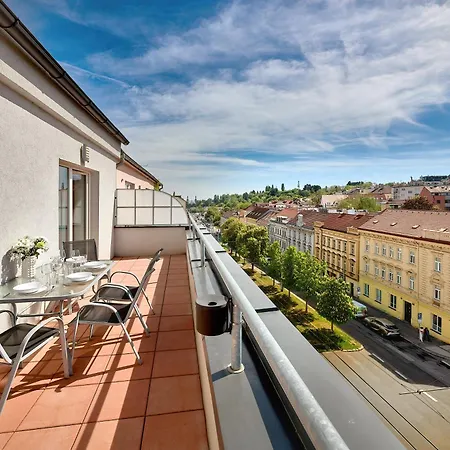 Downtown Suites Belohorska Prag Exterior foto